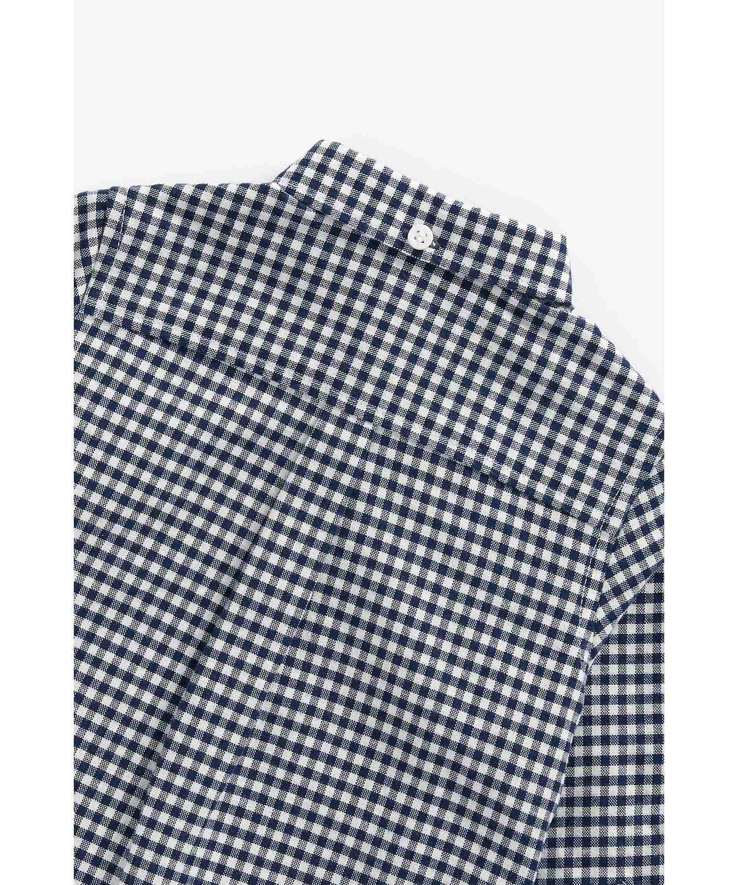 Mothercare Boys 100% Cotton Full Sleeves Shirts - Navy