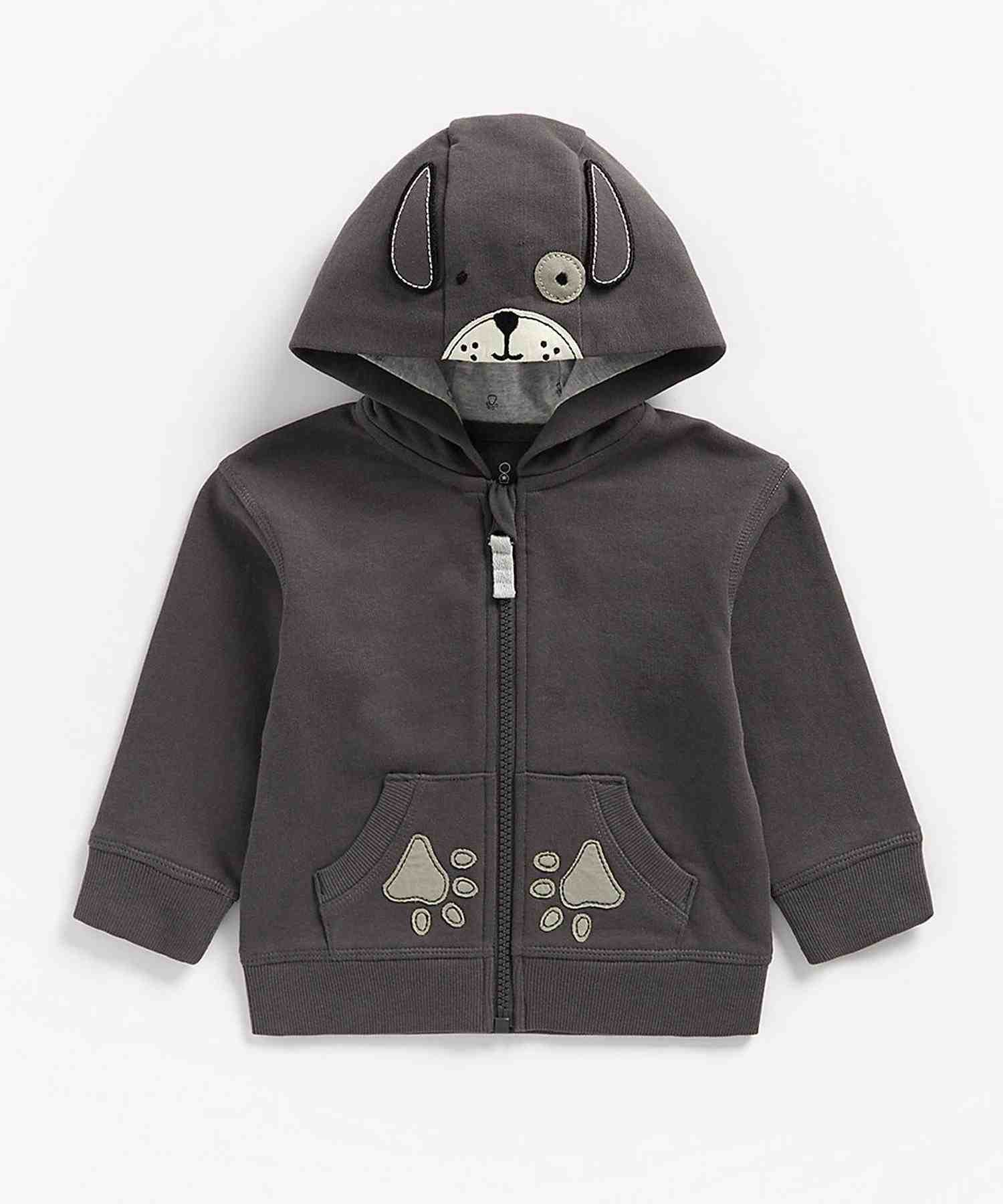 Mothercare Boys Full Sleeves Sweatshirt - Black
