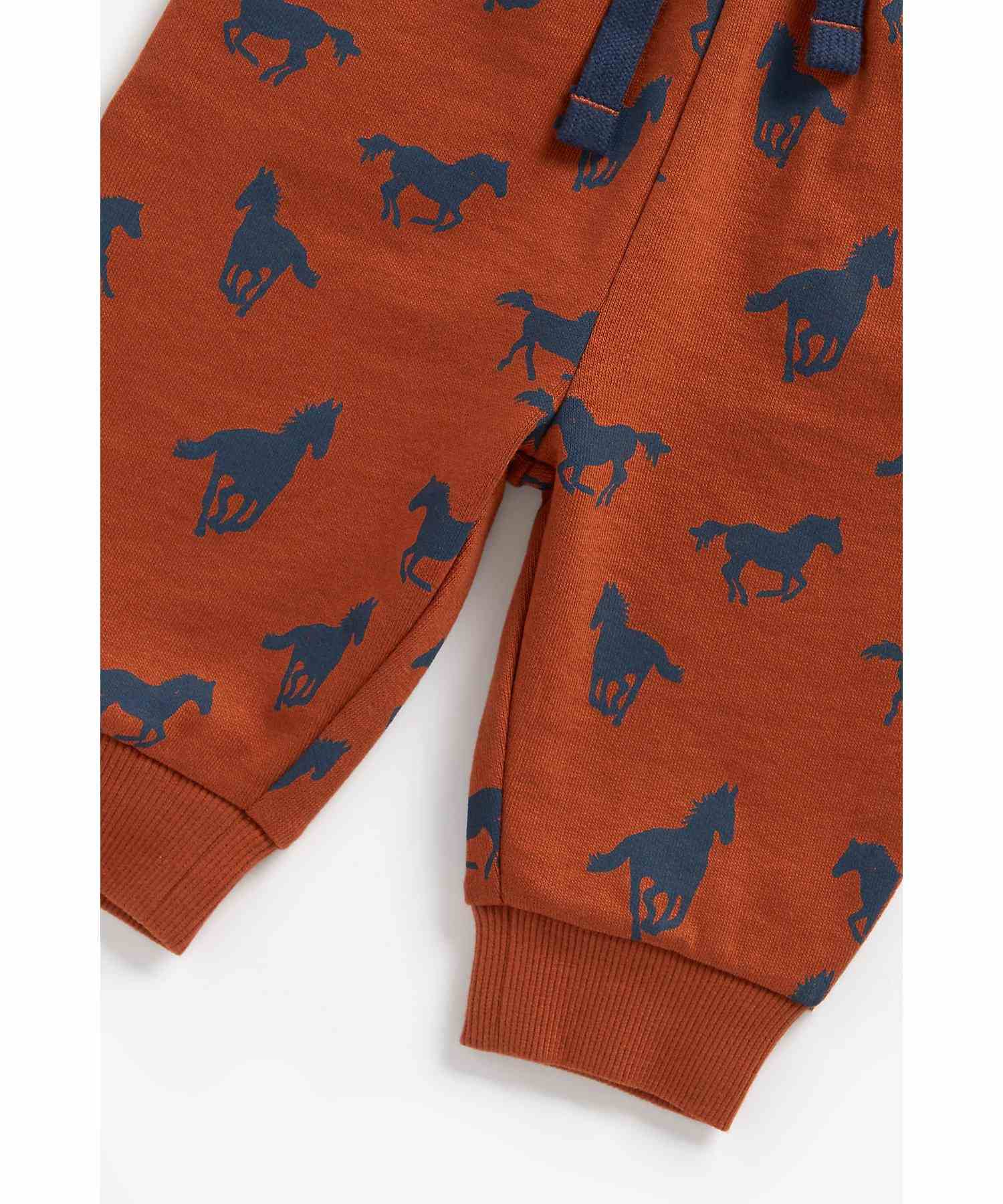 Mothercare Boys Printed Jogger - Pack of 2 - Multicolor