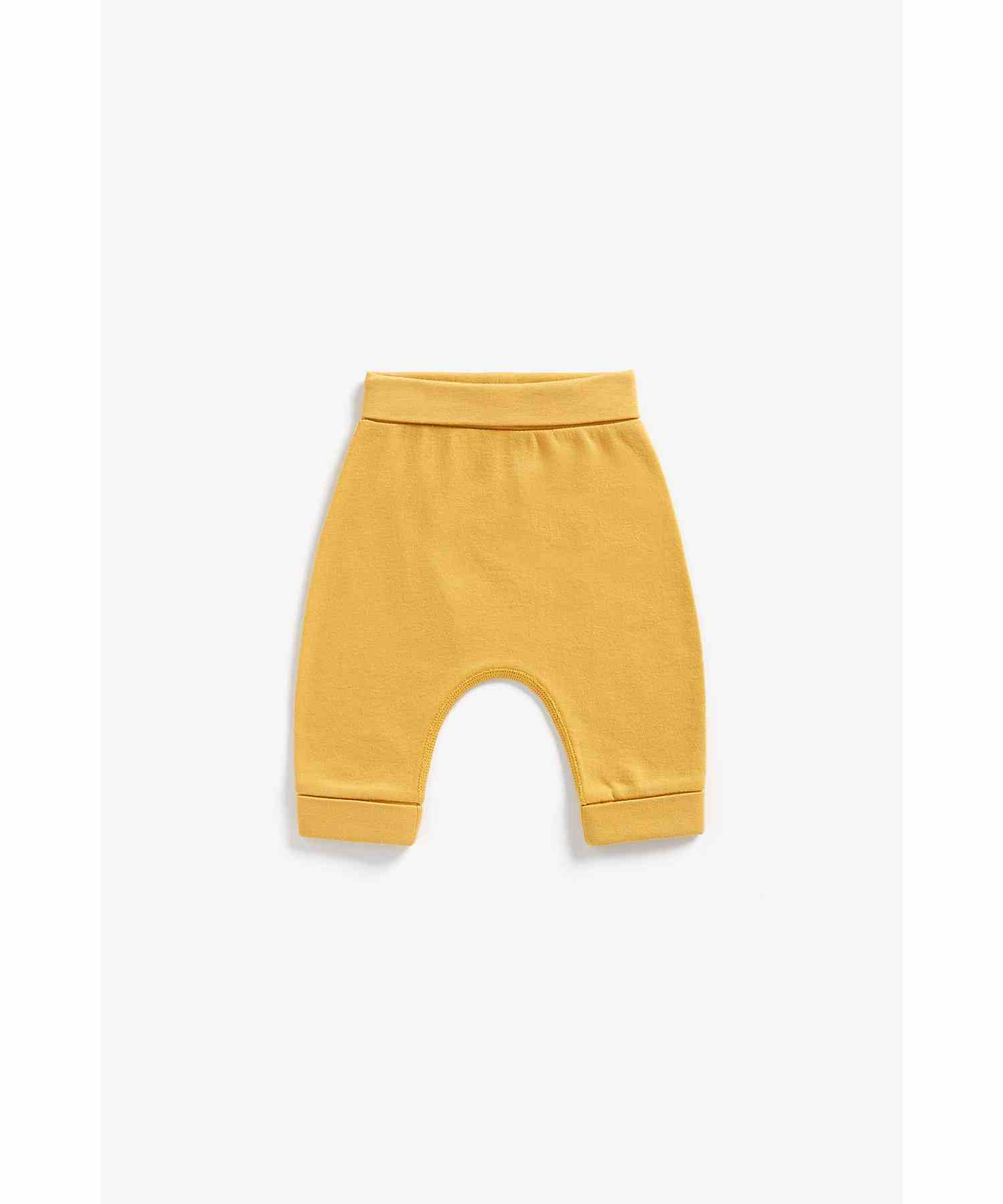 Mothercare Unisex Printed Jogger - Yellow