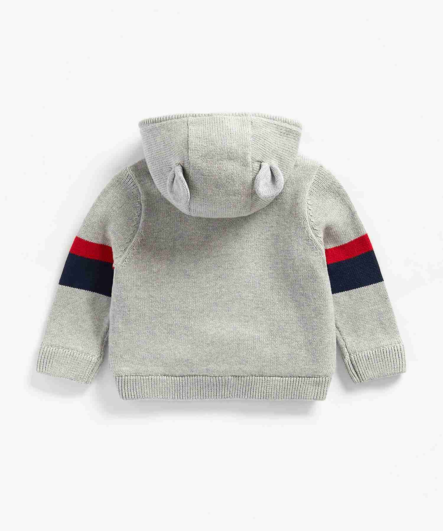 Mothercare Boys Full Sleeves Sweatshirt - Grey