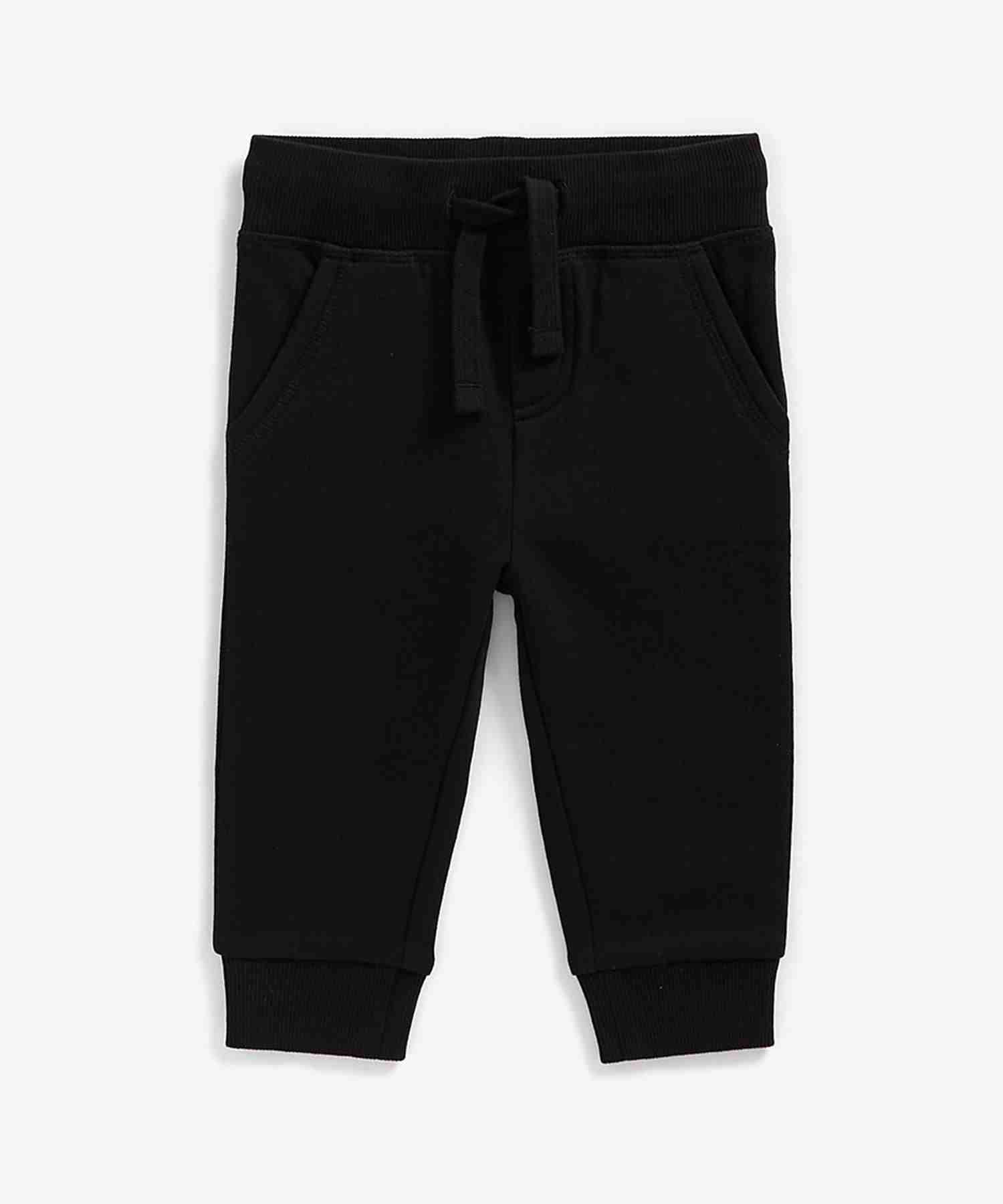 Mothercare Boys 100% Cotton Printed Jogger - Black