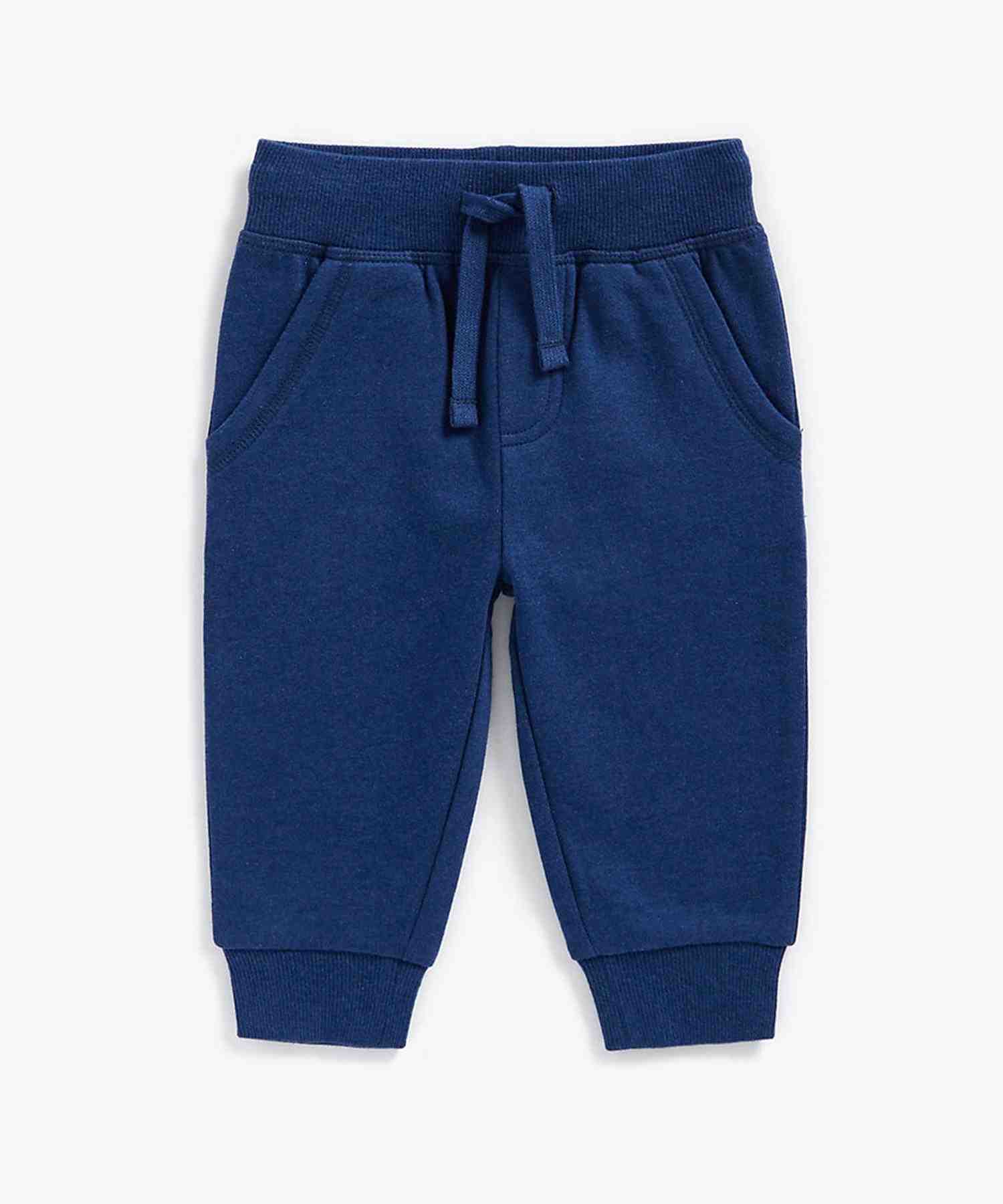 Mothercare Boys 100% Cotton Printed Jogger - Navy