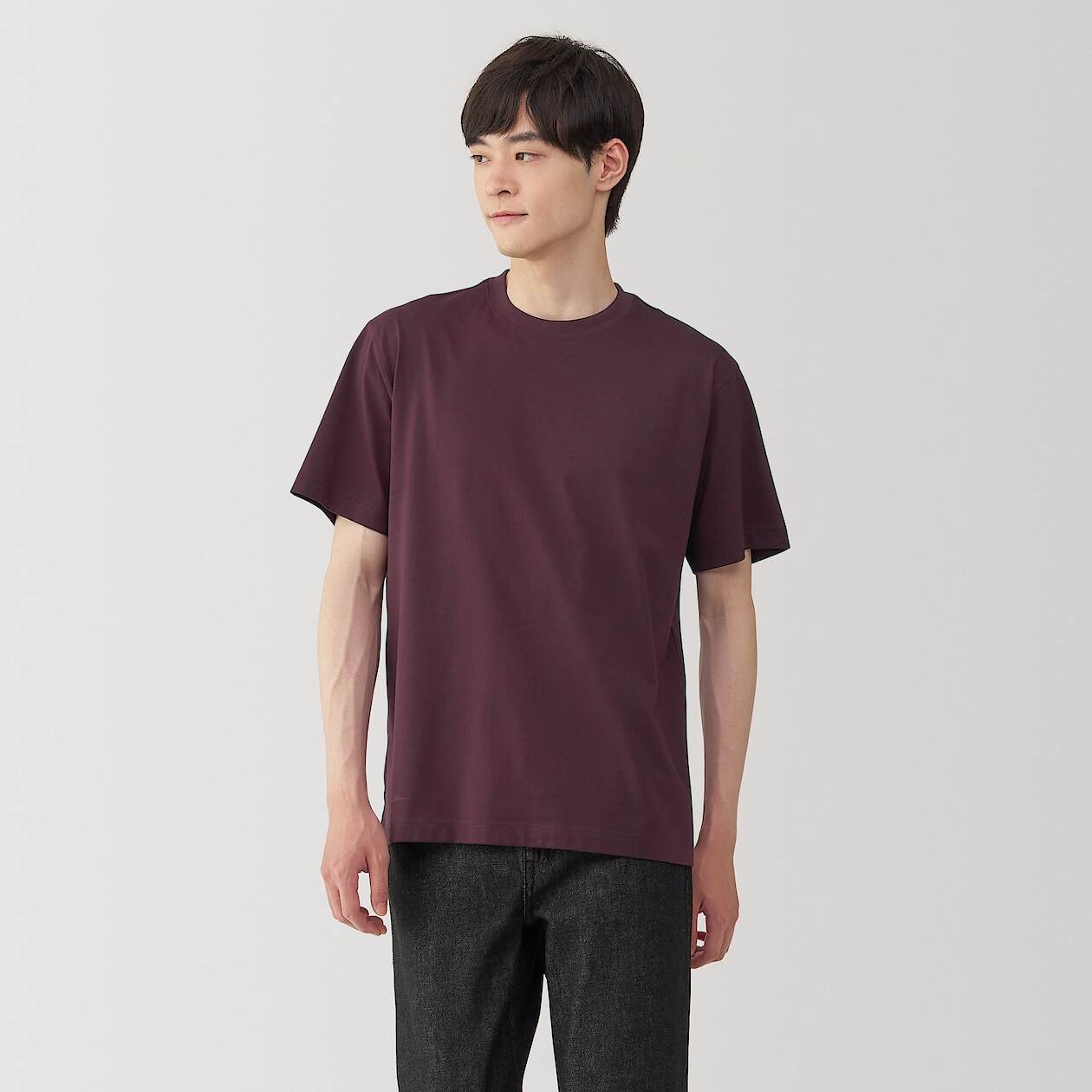 Jersey crew neck Short Sleeve T-shirt(OS)