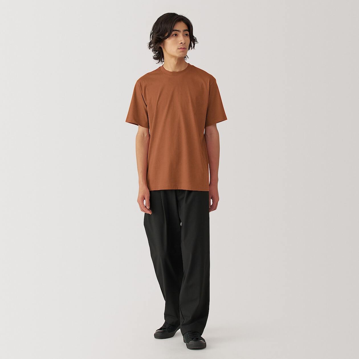 Jersey Crew neck Short Sleeve T-shirt