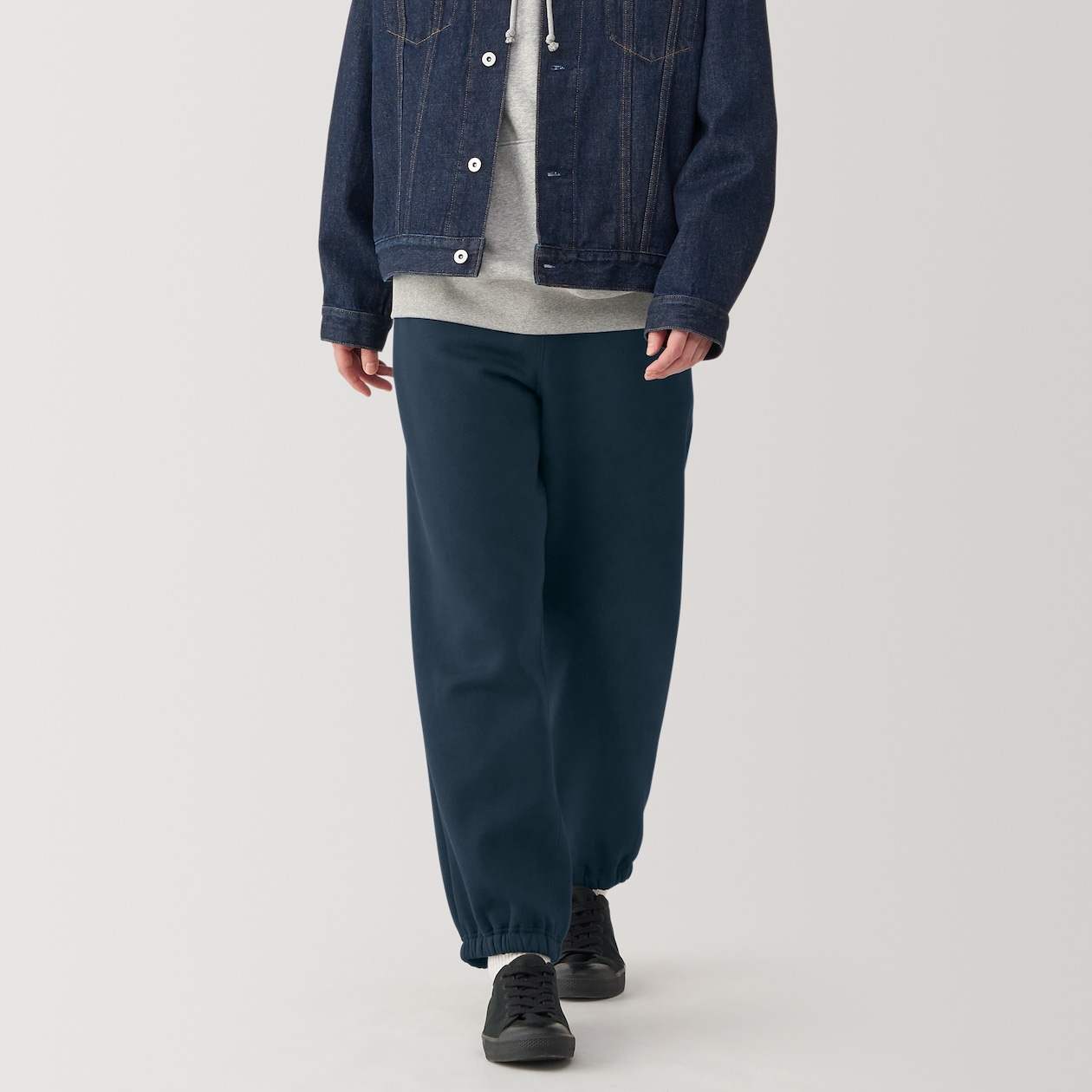 Sweat wide pants