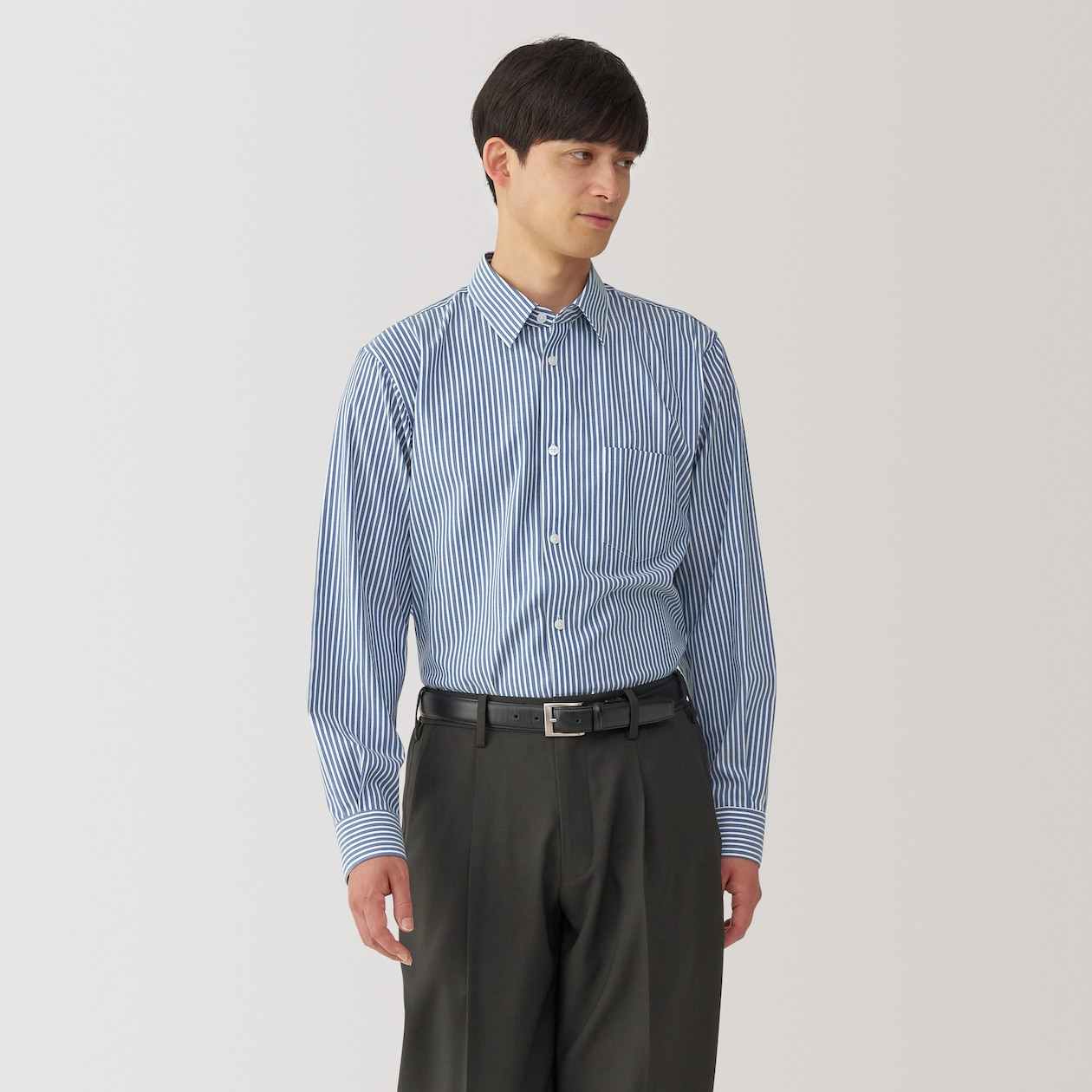 Non-Iron Regular collar Long Sleeve shirt