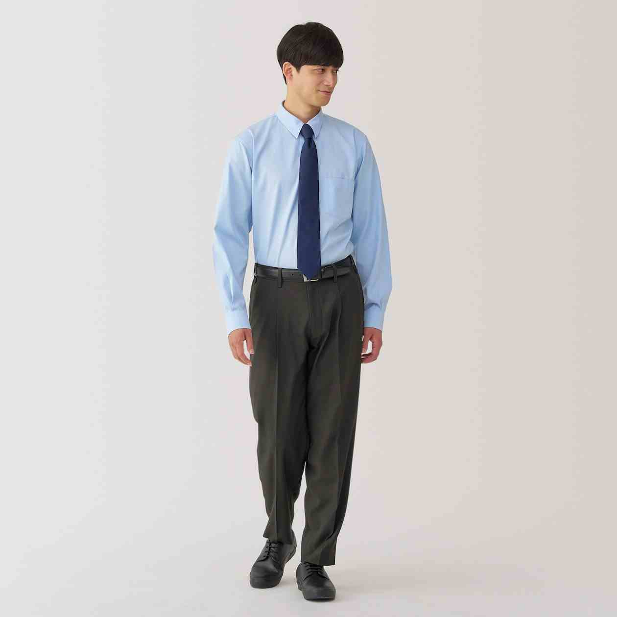 M's Non-Iron Regular collar L/S shirt