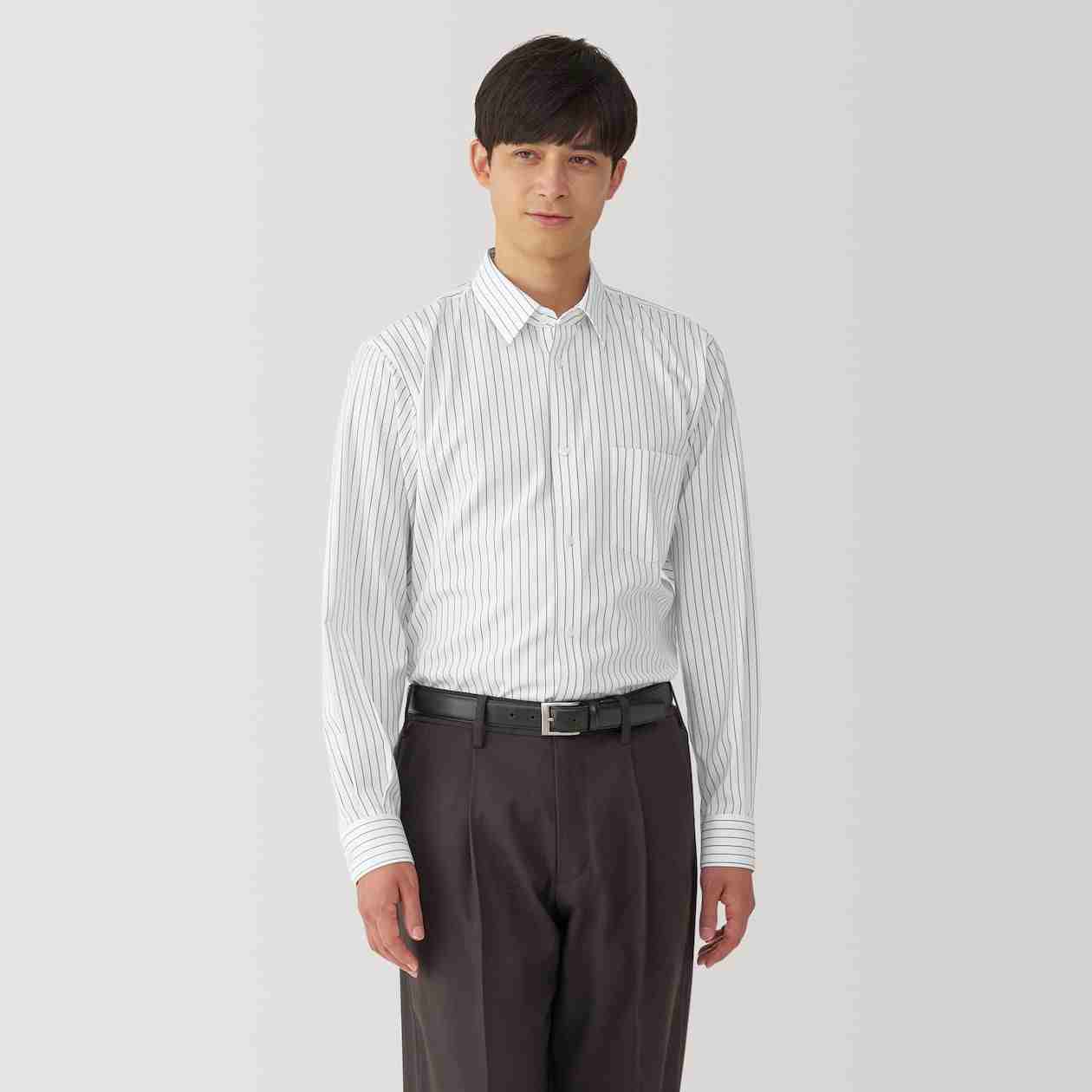 Non-Iron Regular collar Long Sleeve shirt