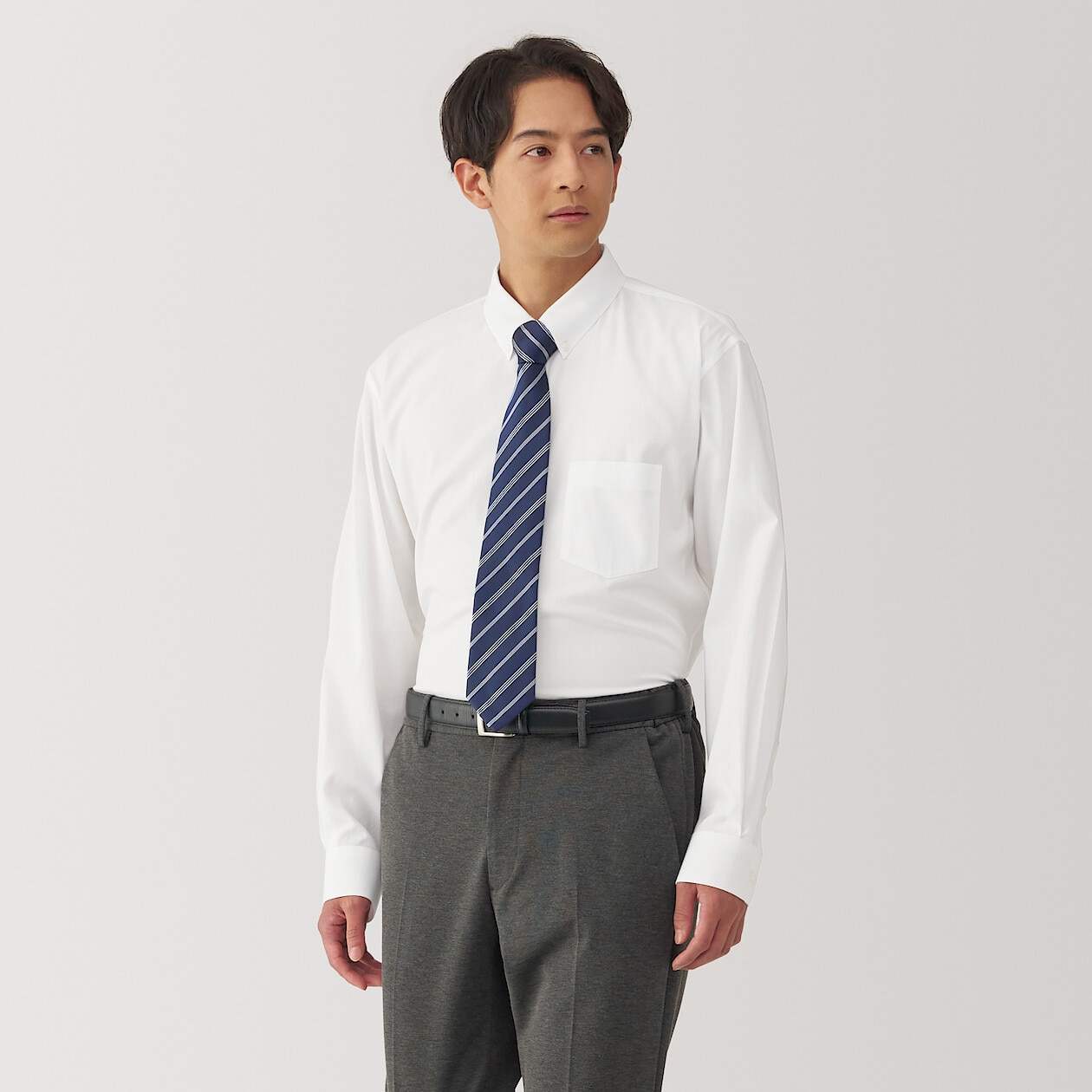 Non-Iron button down collar Long Sleeve shirt