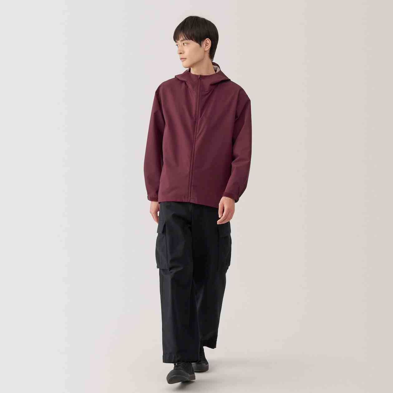 water repellent Hooded jacket