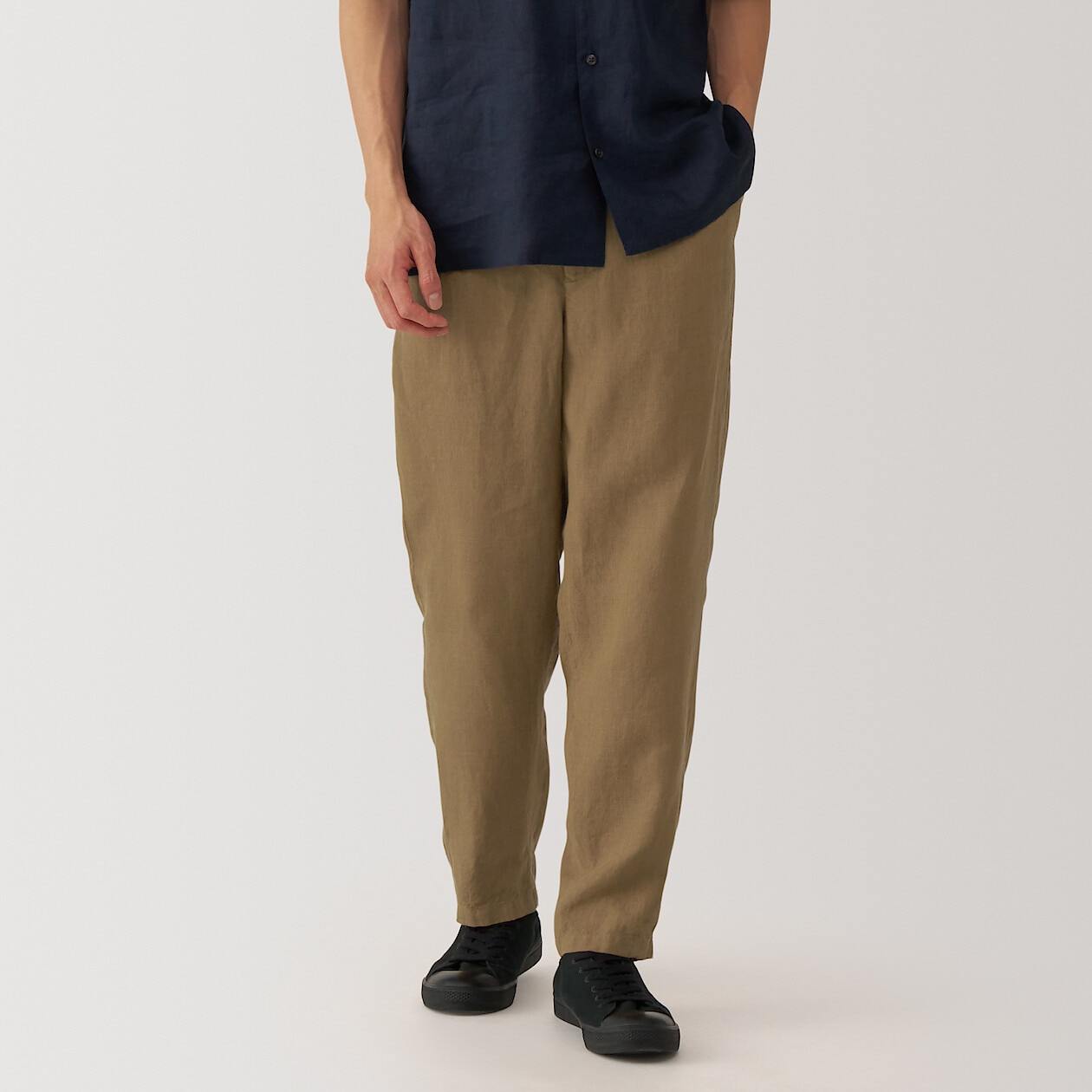Linen tapered pants(OS)