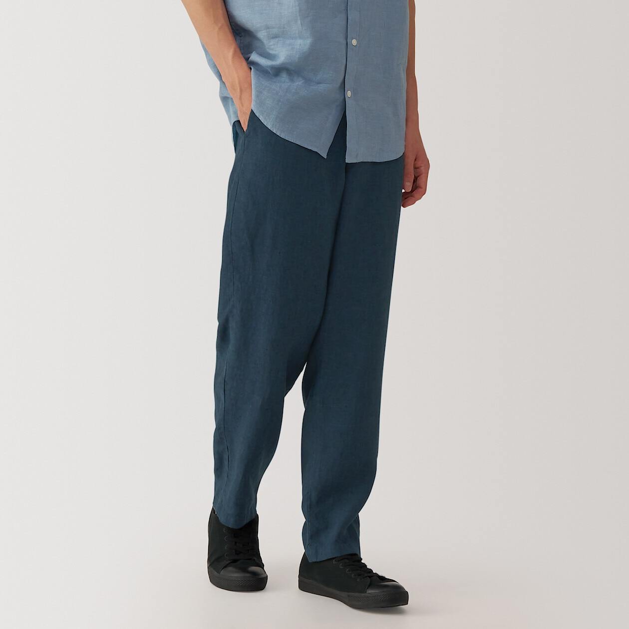 Linen tapered pants(OS)