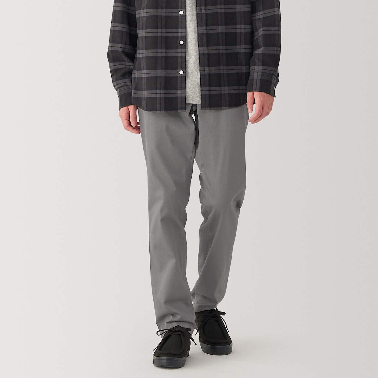 MUJI | Stretch chino Slim-fit pants (L82cm)