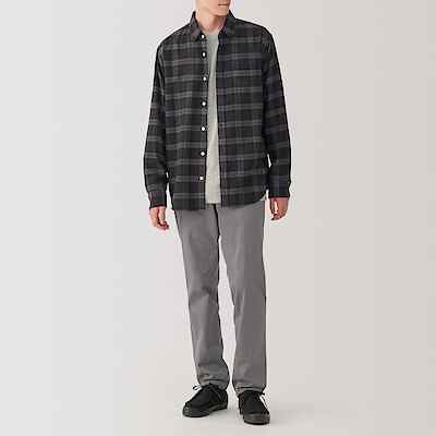MUJI | Stretch chino Slim-fit pants (L82cm)