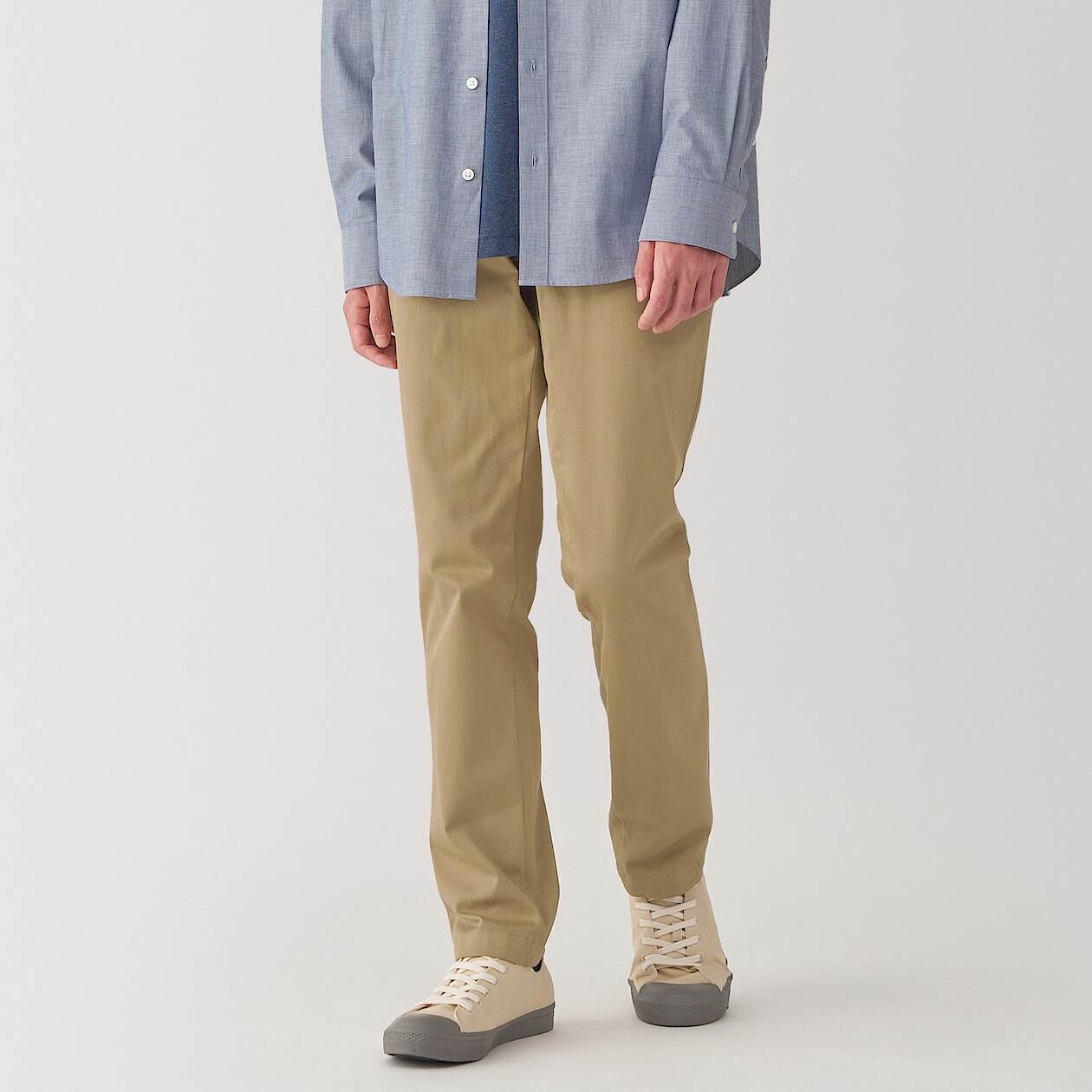 Stretch chino Slim-fit pants (L82cm)