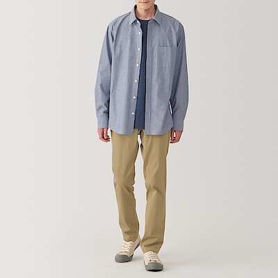 Stretch chino Slim-fit pants (L82cm)