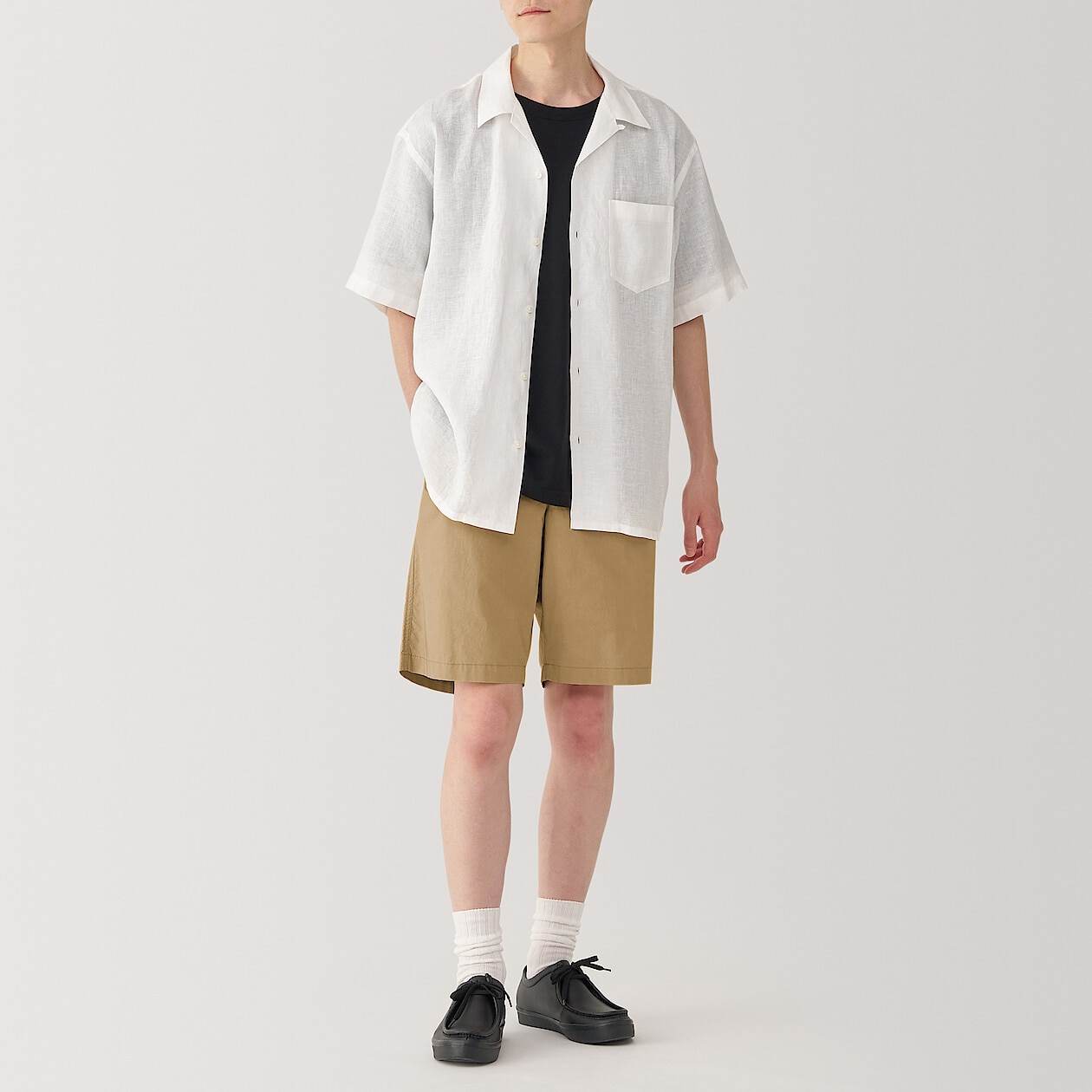 Washed Broad short pants(OS)