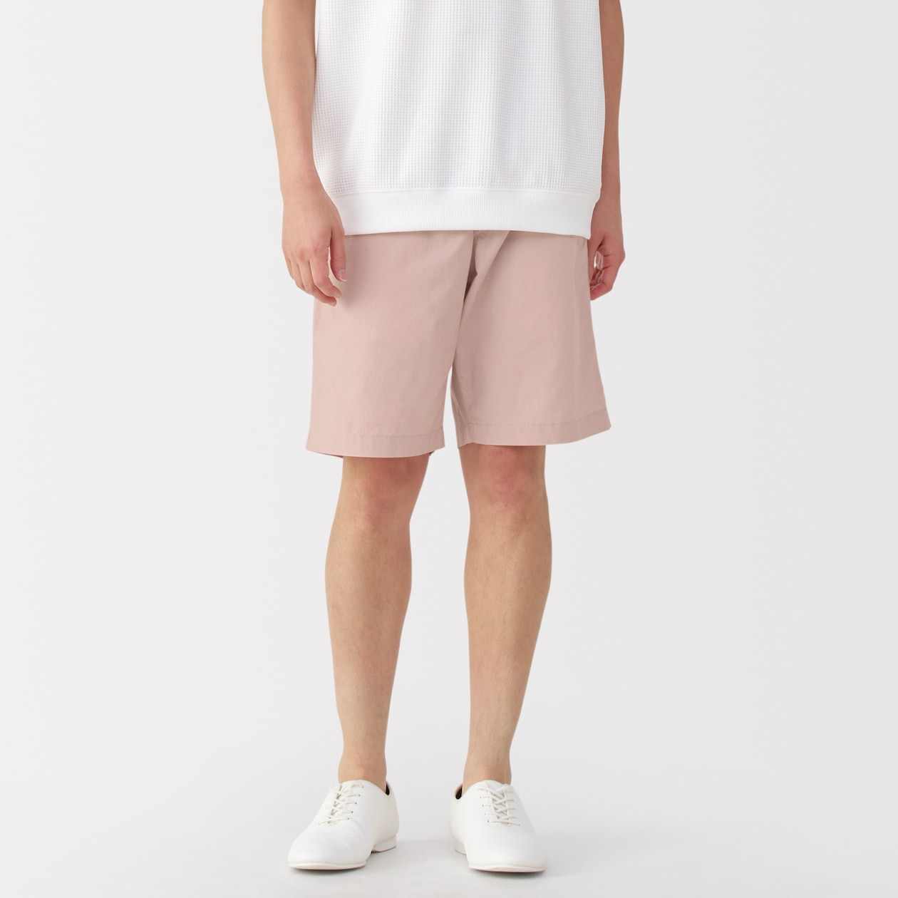 Washed broadcloth easy shorts