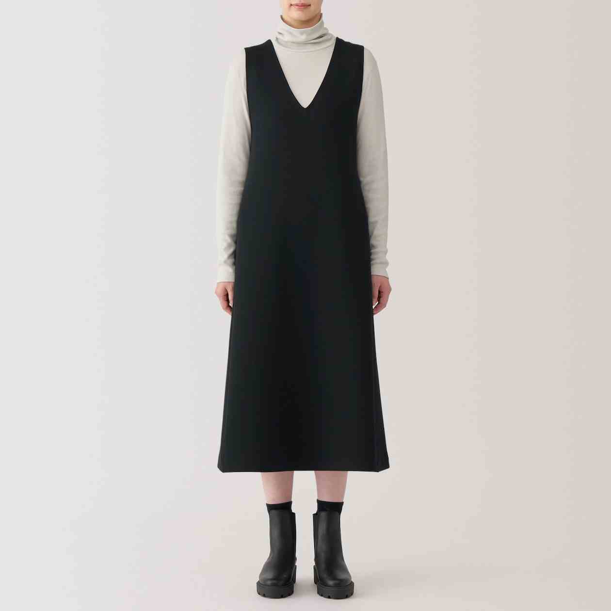 Women's Double knitted Sweatshirt jumper skirt