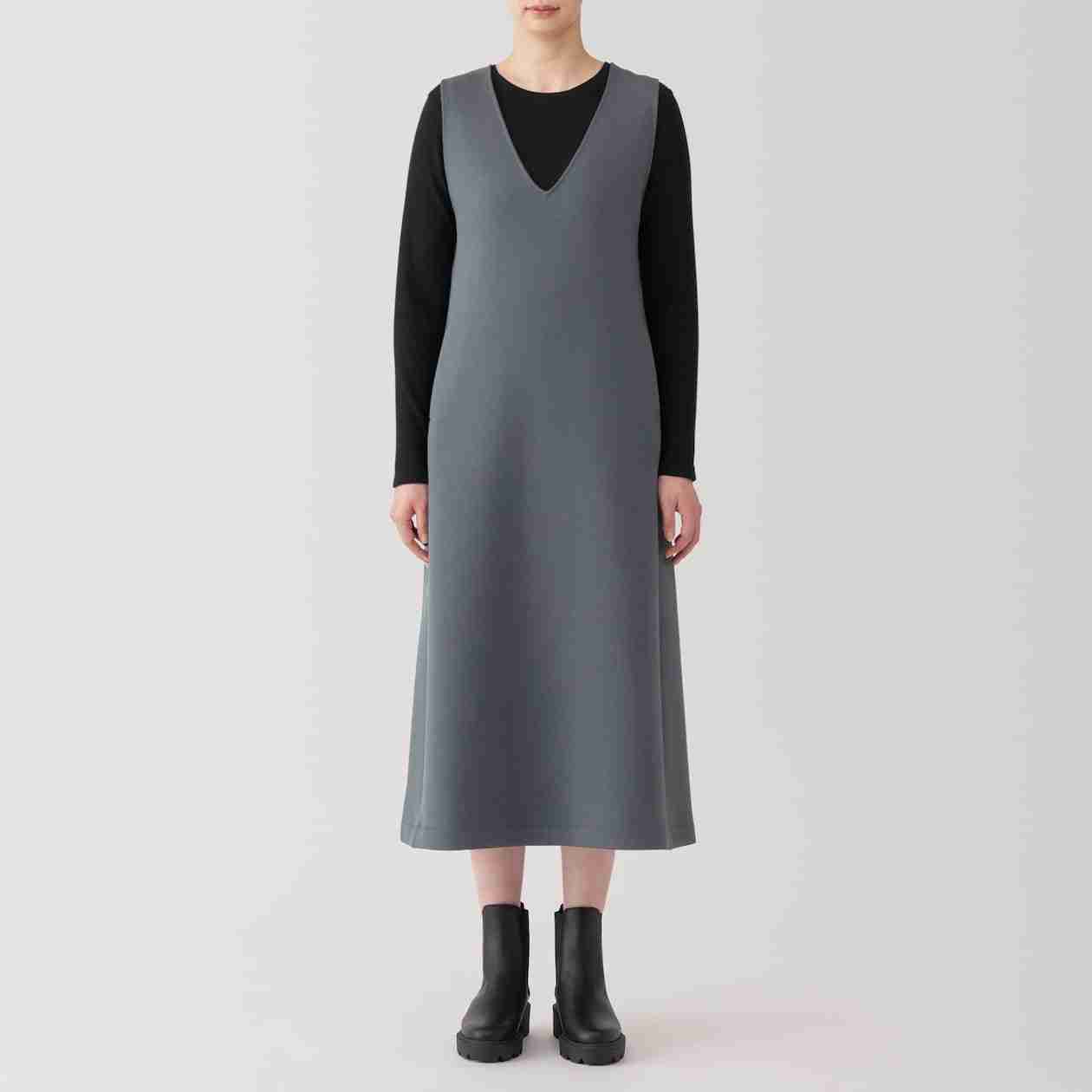 Women's Double knitted Sweatshirt jumper skirt