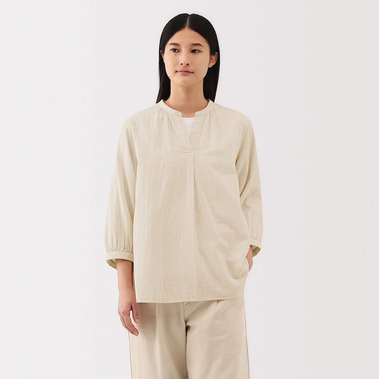 Kapok blend double gauze Tunic (OS)