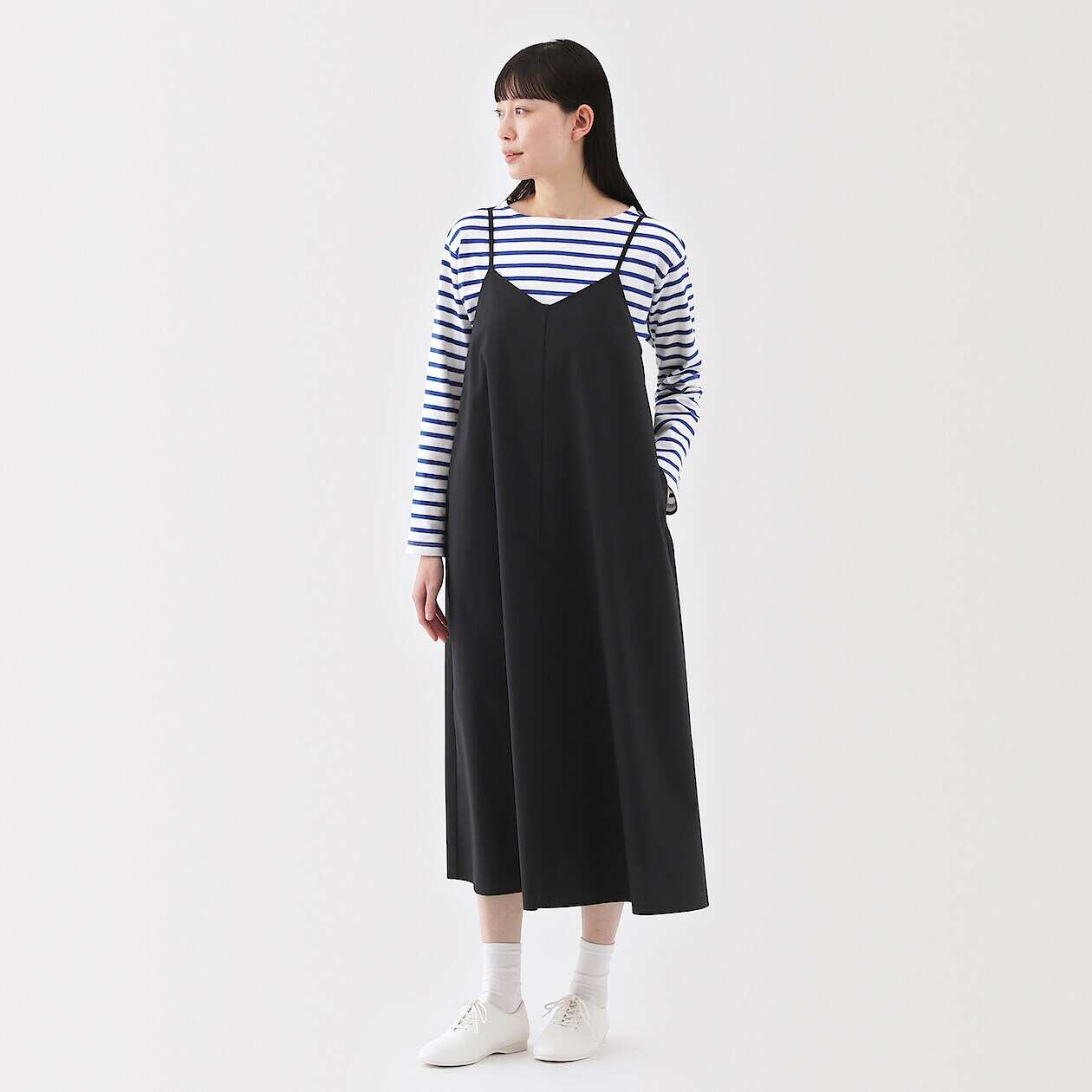 Quick dry broadcloth Camisole dress