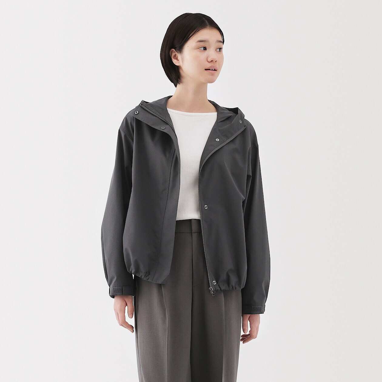 Water repellent Hooded jacket