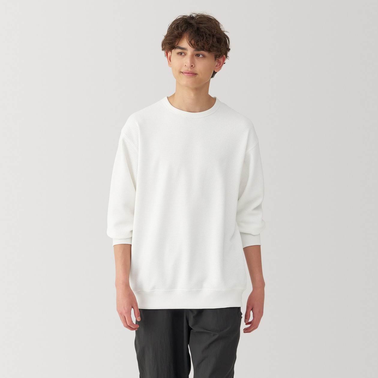 UV protection quick dry waffle Long Sleeve T-shirt