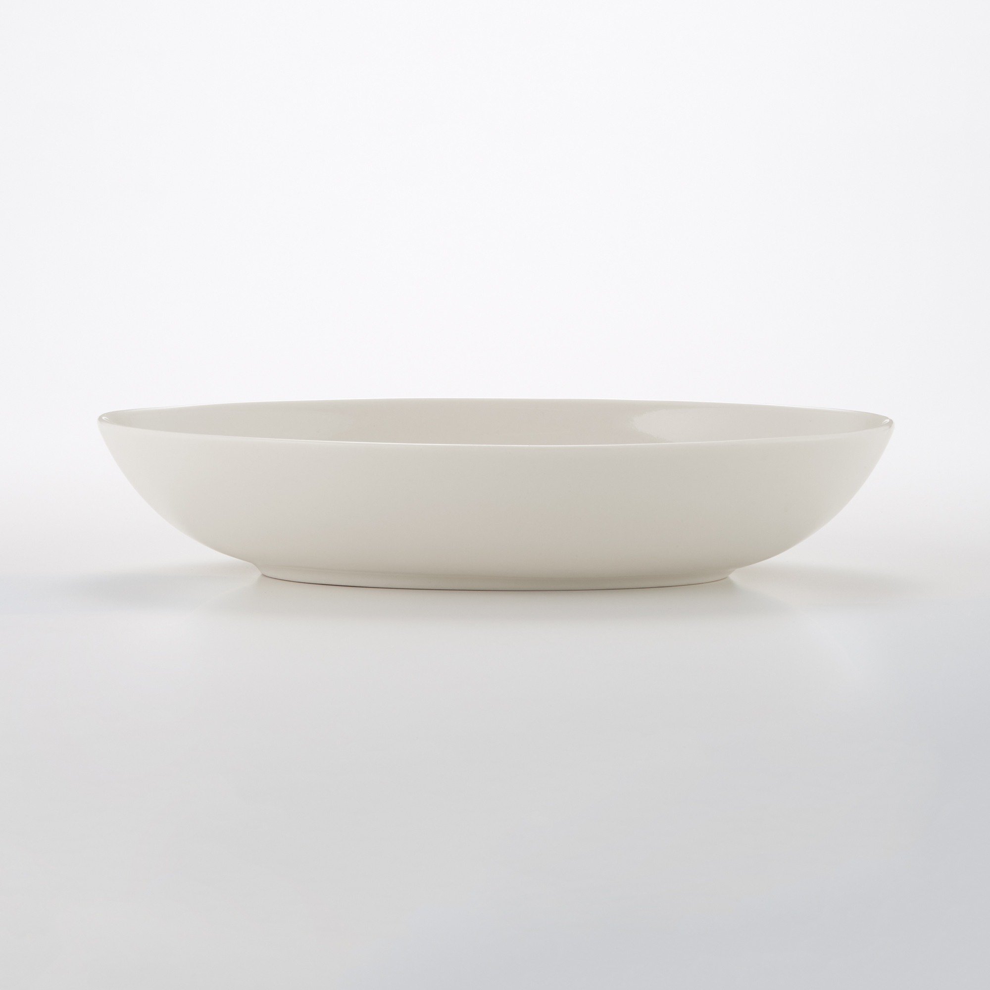MUJI | PORCELAIN BEIGE OVAL DISH L