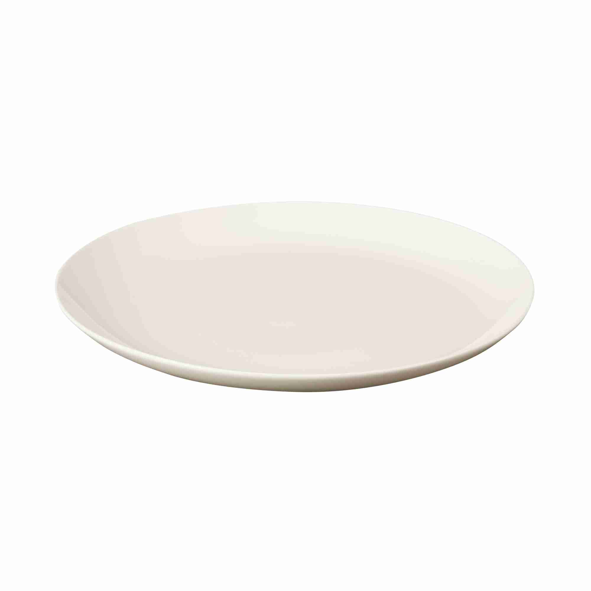 PORCELAIN BEIGE PLATE 26CM