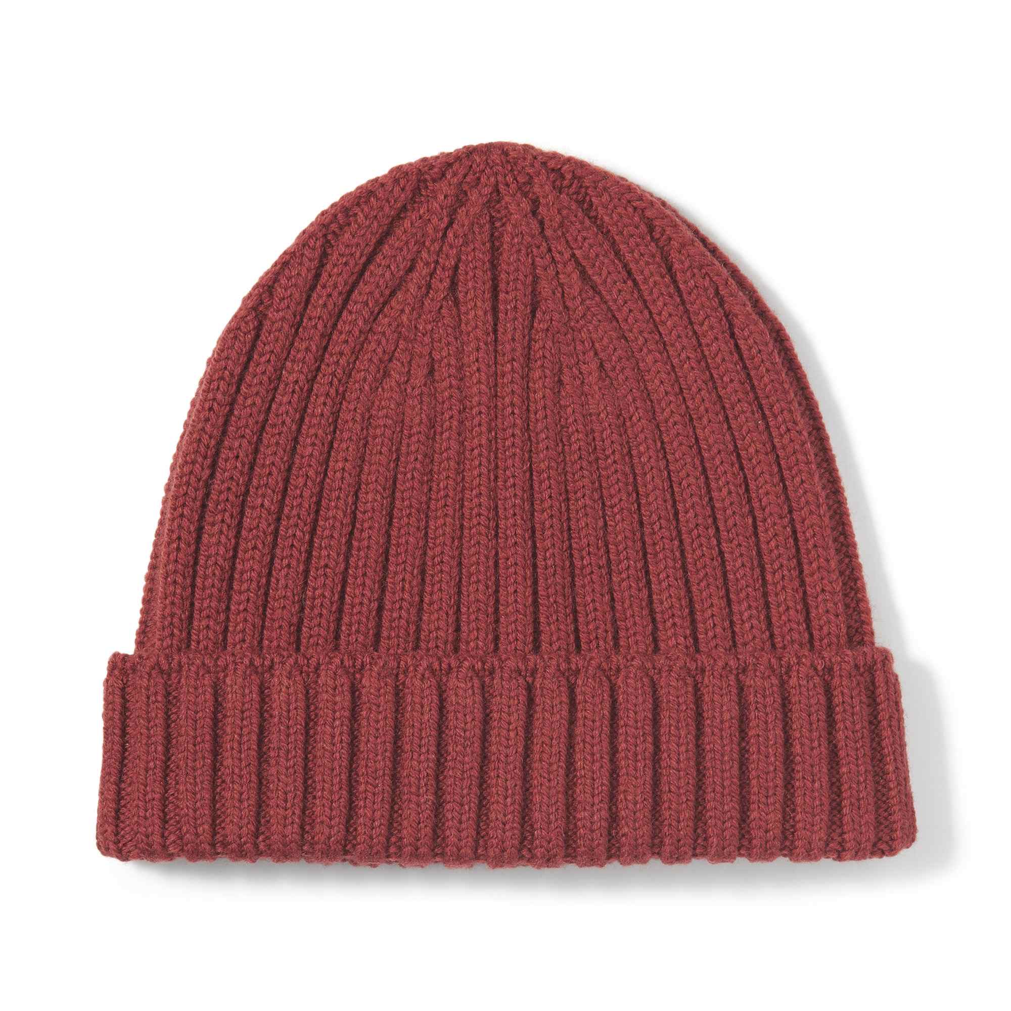 Non-itchy Wool brend Ribbed Beanie