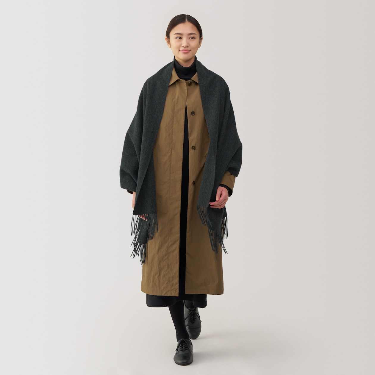 MUJI | Wool Large Stole