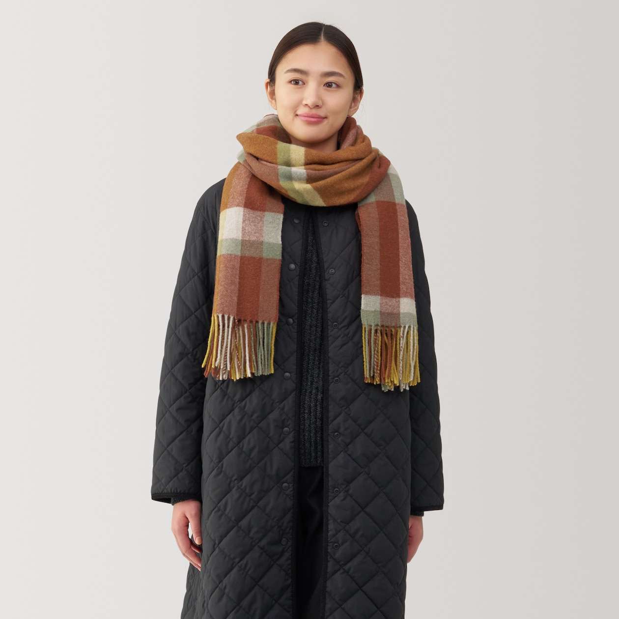 Wool Large Stole(pattern)