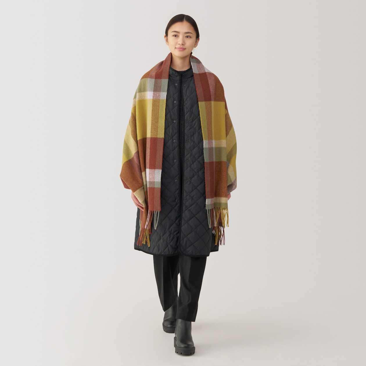 Wool Large Stole(pattern)