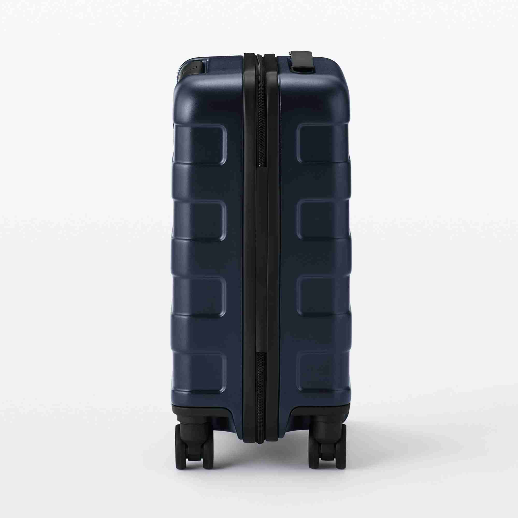 Free adjustable handle Hard carry-on suitcase (20L) Navy