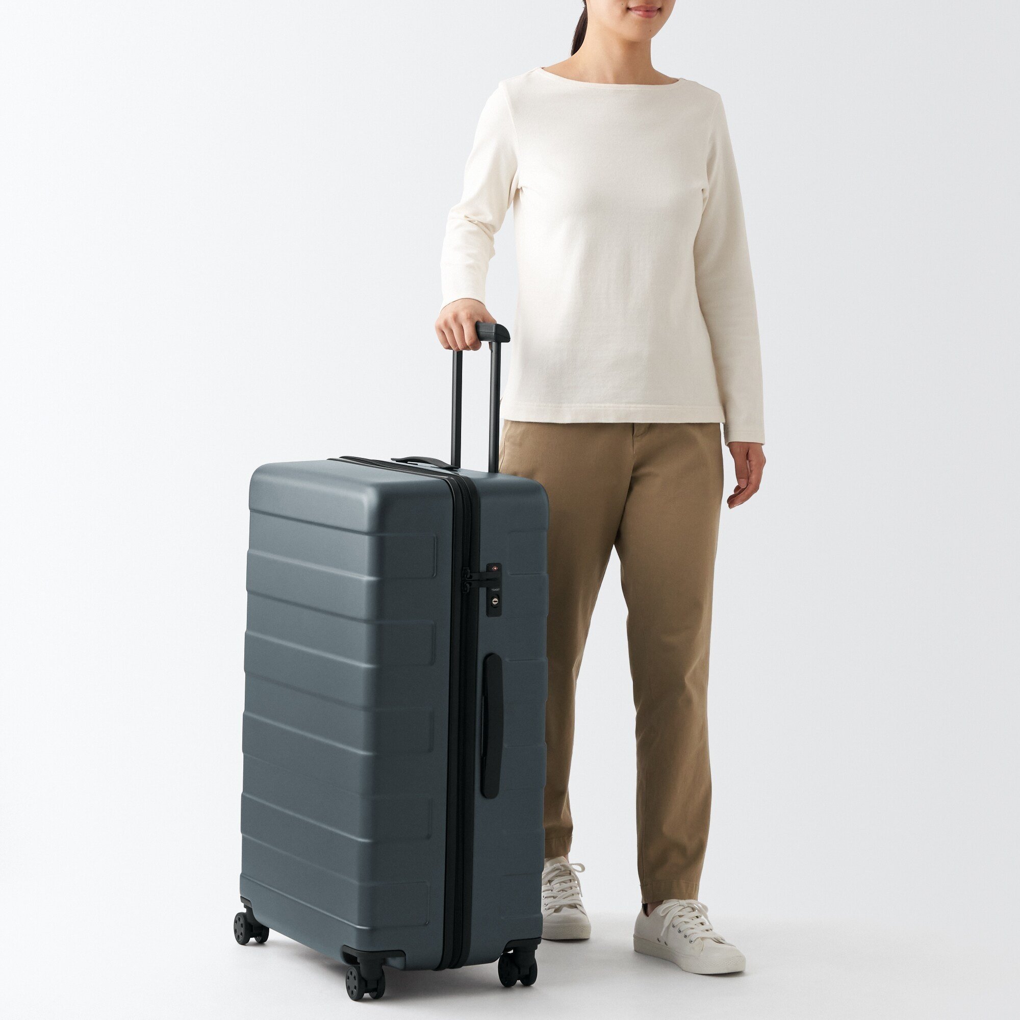 Muji hard carry suitcase outlet