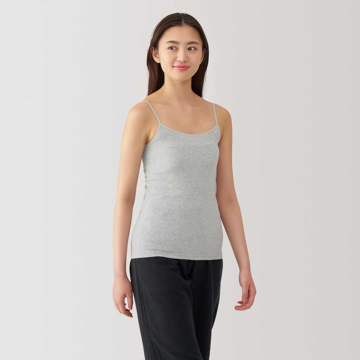 MUJI | Women's Cotton stretch jersey camisole
