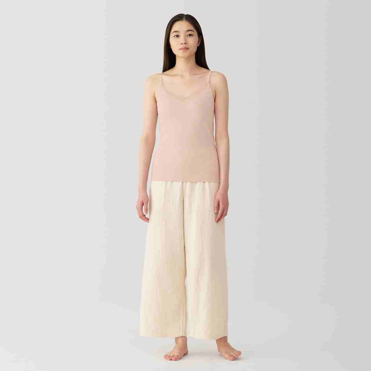 Women's Silk brended lace camisole