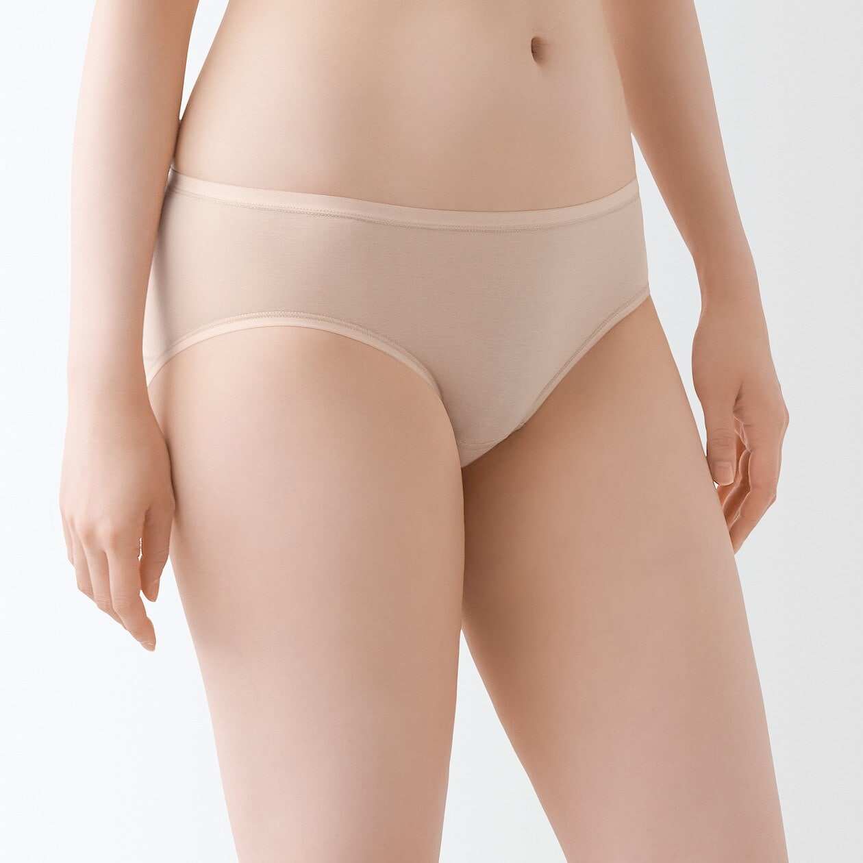 Women's Lyocell blend low-rise shorts(OS)