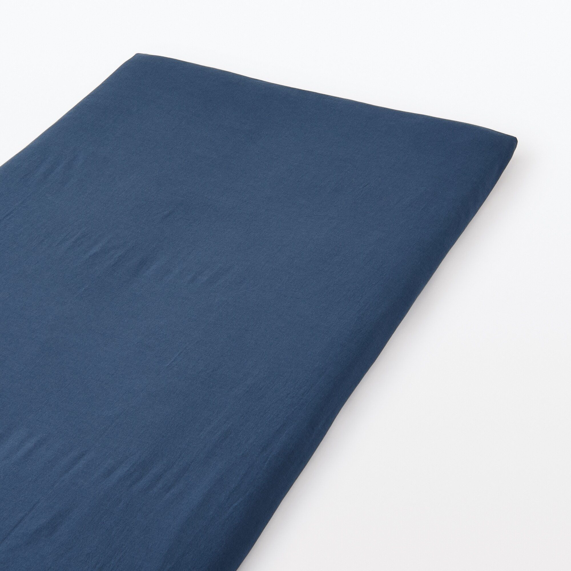 MUJI | WASHED COTTON FLAT SHEET Q