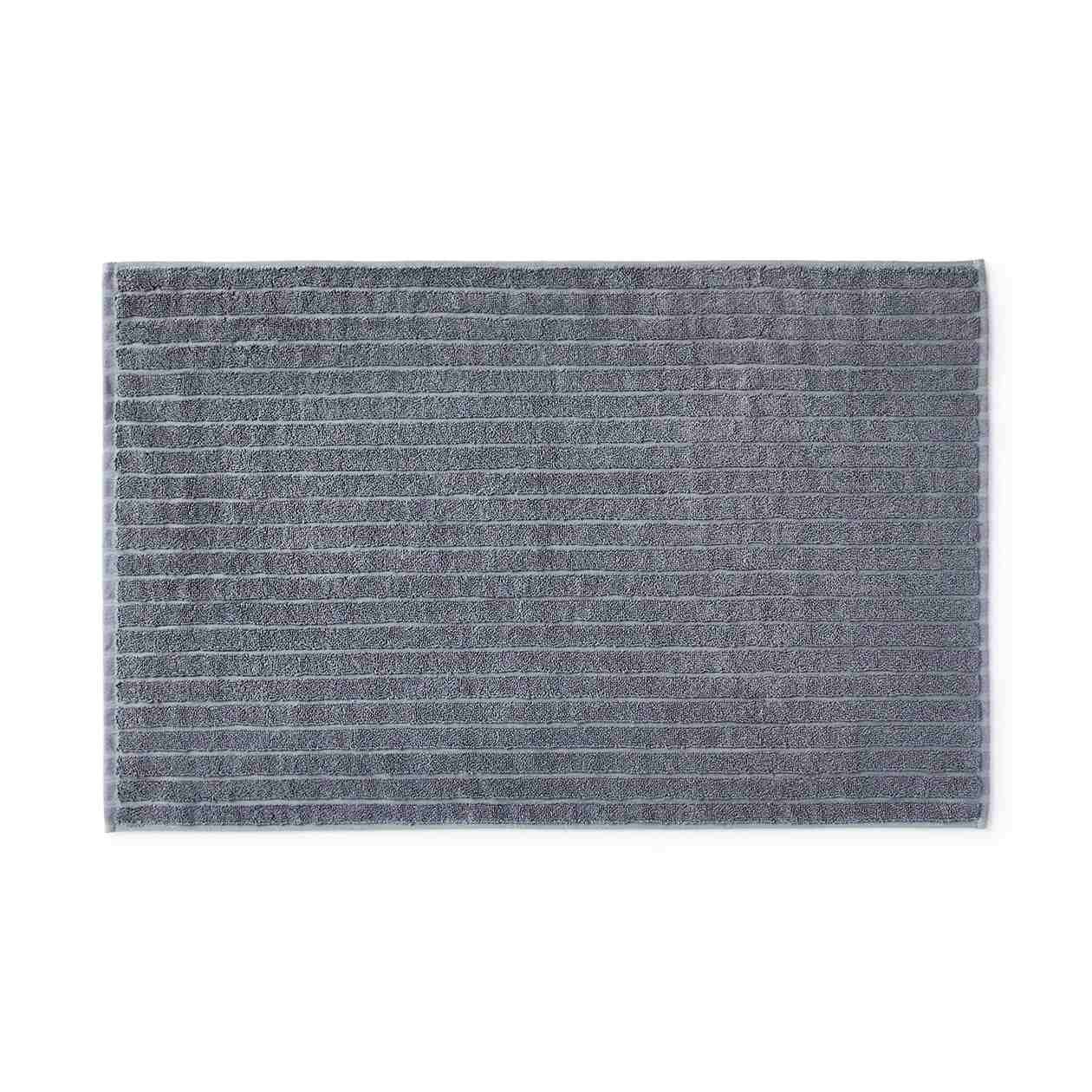 COTTON LINEN BATH MAT