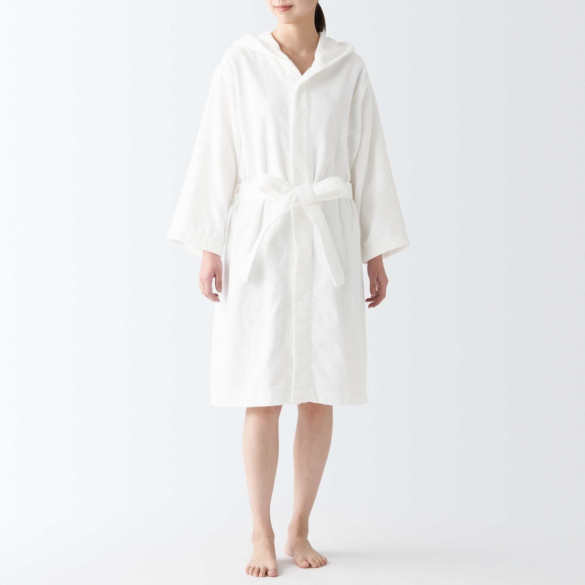 SIDE SEAMLESS PILE BATHROBE