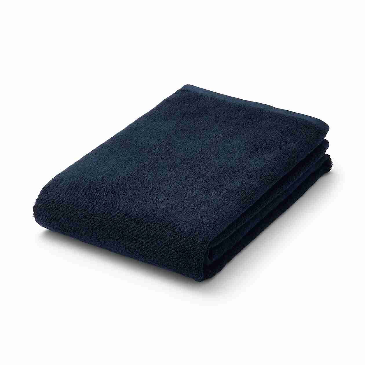 TWIN PILE LARGE BATH TOWEL WITH LOOP