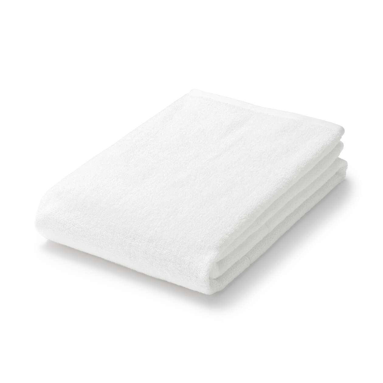 TWIN PILE LARGE BATH TOWEL WITH LOOP
