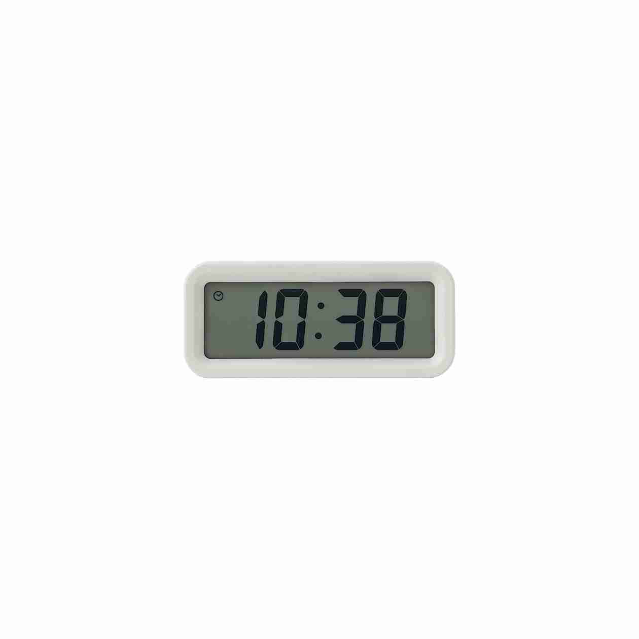 DIGITAL CLOCK/S WHITE
