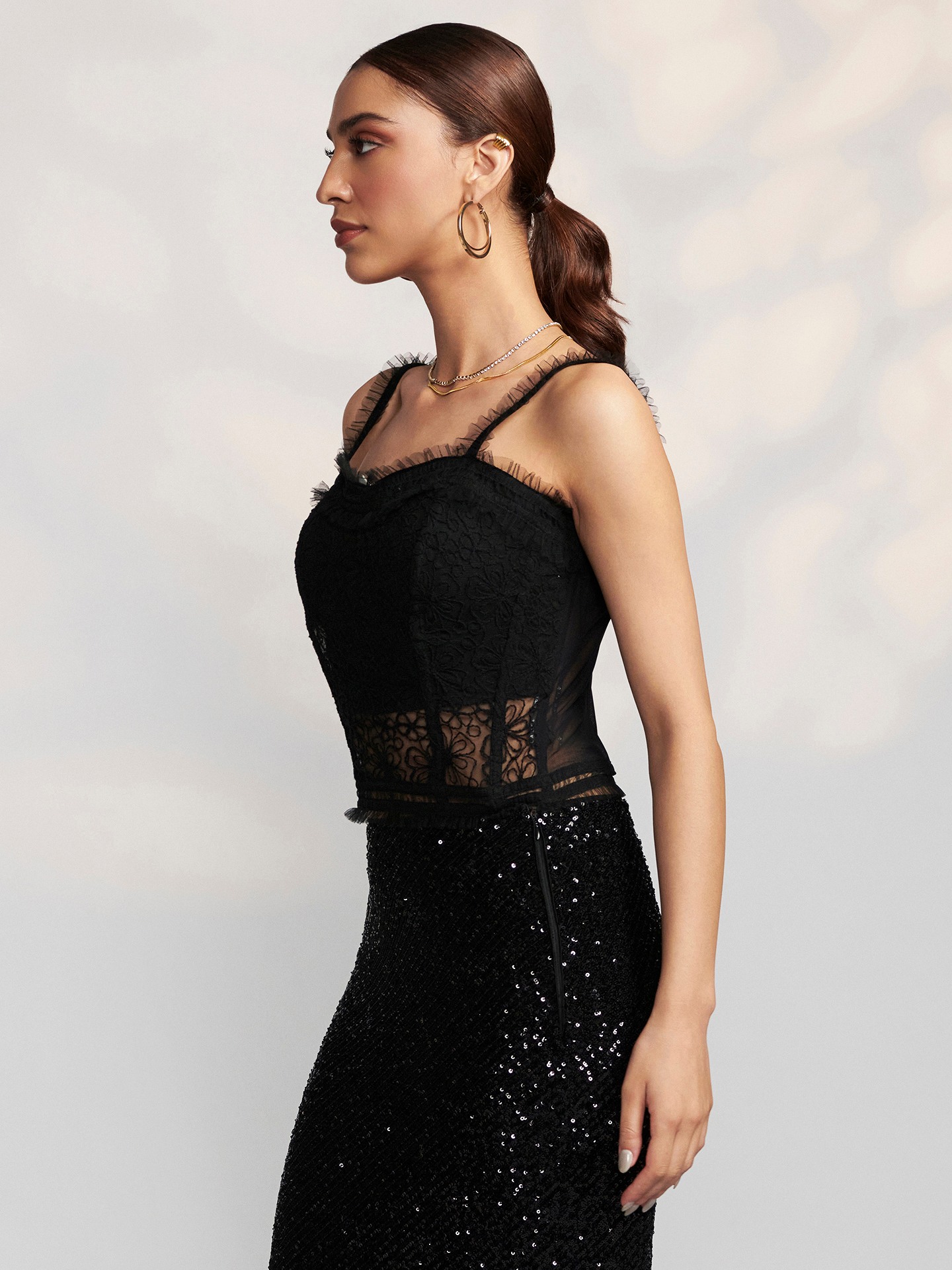 Black Avianna Top