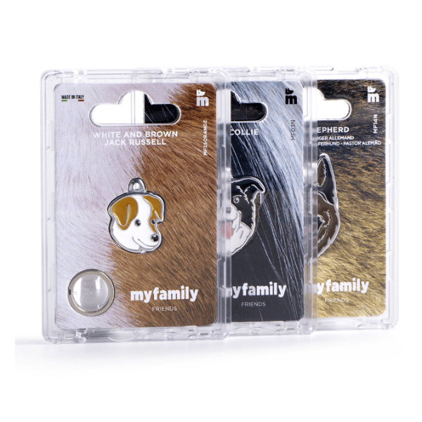 Black Labrador Name Tag