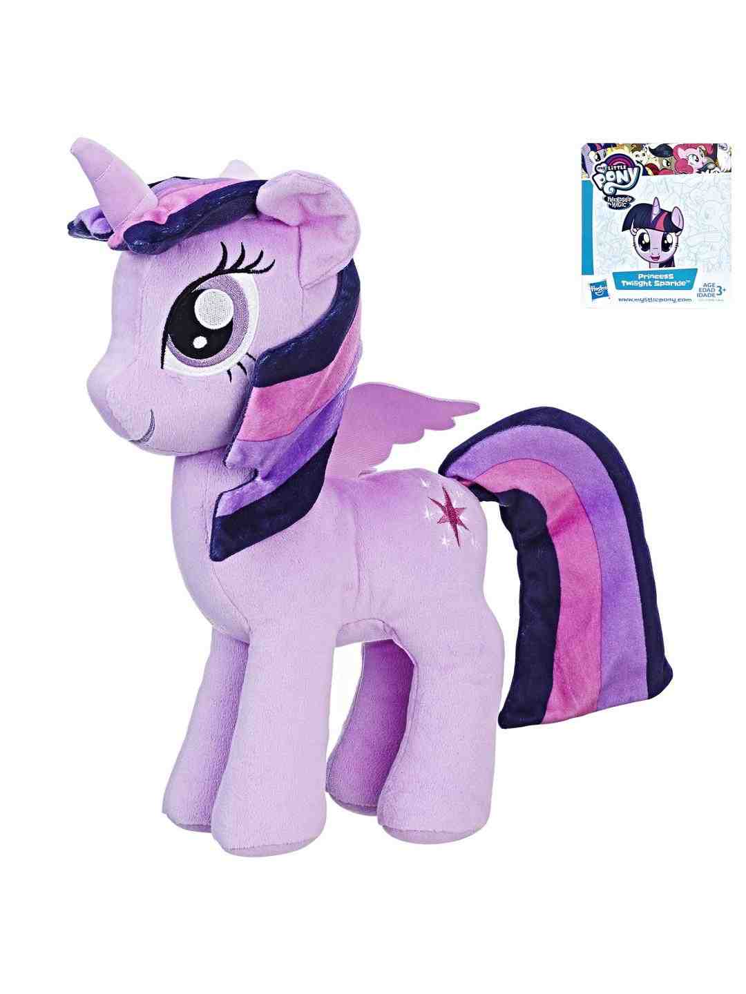 My Little Pony Cuddly Plush Figures Assorted Character Soft Toys for Kids age 3Y+ - 30.48 Cm