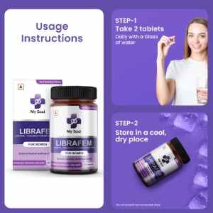 My SoulL Librafem – Ayurvedic Supplement for Women’s Intimate Wellness, Vitality & Hormonal Balance – 30 Veg Capsules